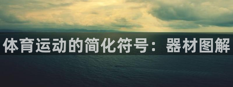 凯捷体育平台是正规平台吗知乎：体育运动的简化符号：器