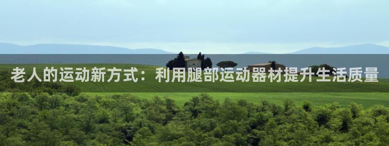 意昂平台体育：老人的运动新方式：利用腿部运动器材提升