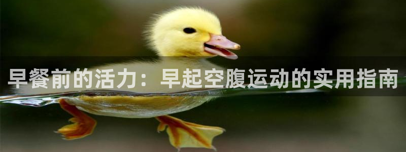 凯捷体育招商电话是多少啊：早餐前的活力：早起空腹运动