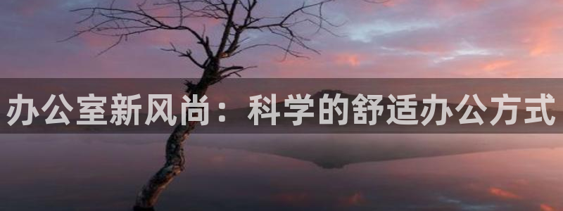 凯捷体育平台：办公室新风尚：科学的舒适办公方式