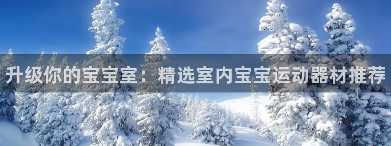 凯捷体育新能源：升级你的宝宝室：精选室内宝宝运动器材推荐