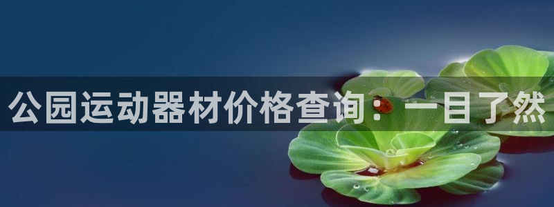 凯捷体育招商电话地址是多少：公园运动器材价格查询：一目了然