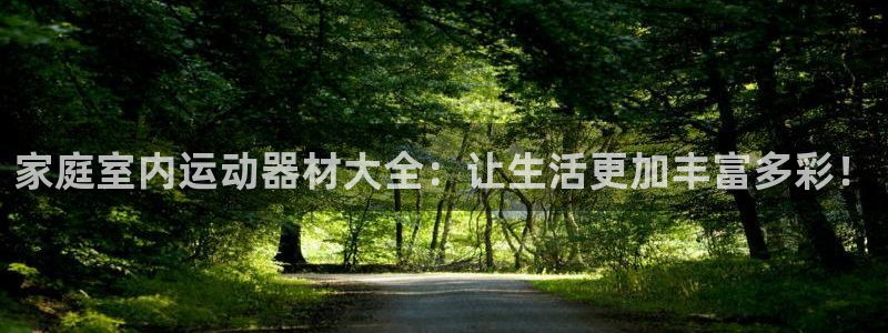 凯捷体育平台APP：家庭室内运动器材大全：让生活更加